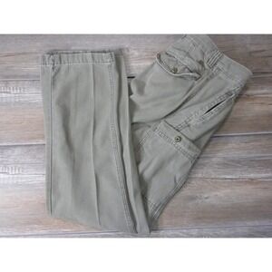 Tommy Bahama Relax Cargo Pants 33x32 Green Straight Coastal Casual Resortwear
